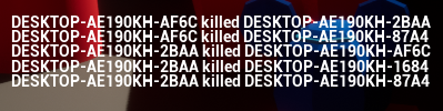 Kill Feed Demo