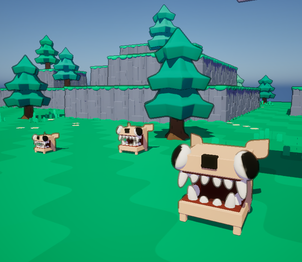 Enemy dogs patrolling